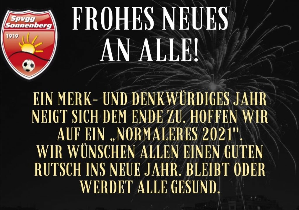 Frohes neues Jahr